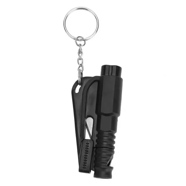 3 in 1 Escape Hammer Emergency Safety Hammer Auto Car Window Breaker Seat Belt Cutter Rescue Hammer Life-saving Escape Tool
