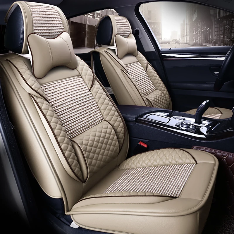 Cool Summer Leather Seat Covers for BMW Coupe Mini countryman clubman