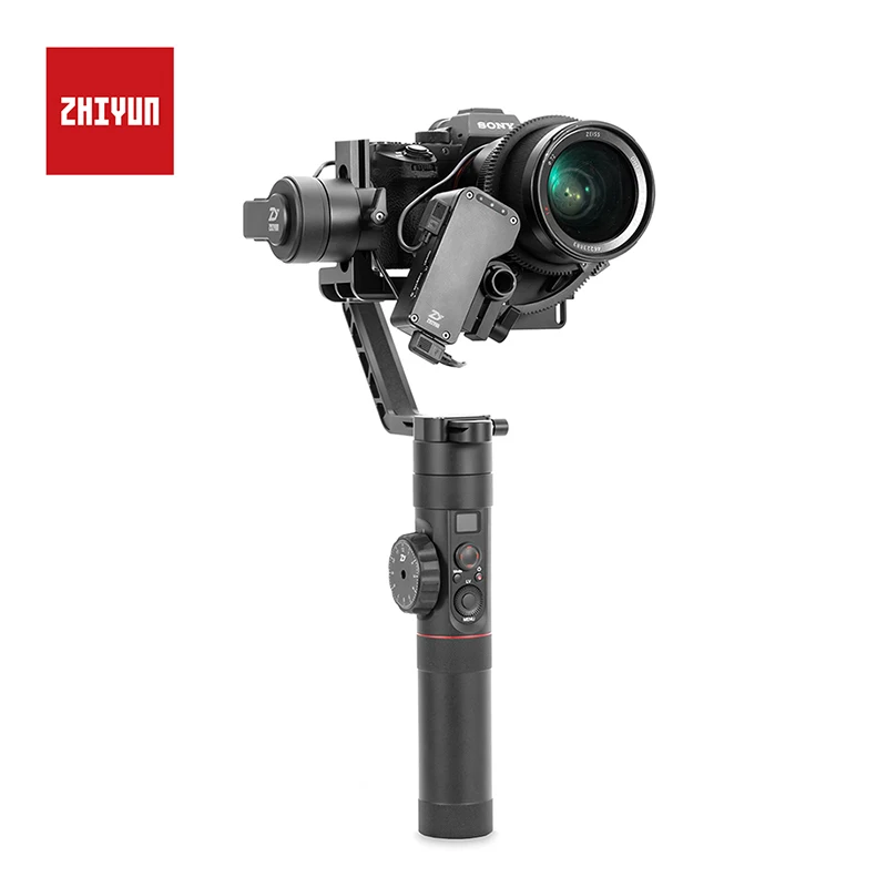 Zhiyun Crane 2 3-осевой Стабилизатор камеры для всех моделей DSLR беззеркальной камеры Canon 5D2/5D3/5D4 в Stcok оригинал