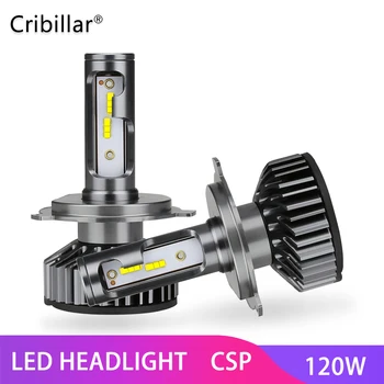 

Crbrillar CSP Chip LED Headlight Bulb H1 H4 H7 H8 H11 HB3 HB4 Light Bulb for Car Turbo Ampoule Auto Lamp H8 kit LED H7 Canbus