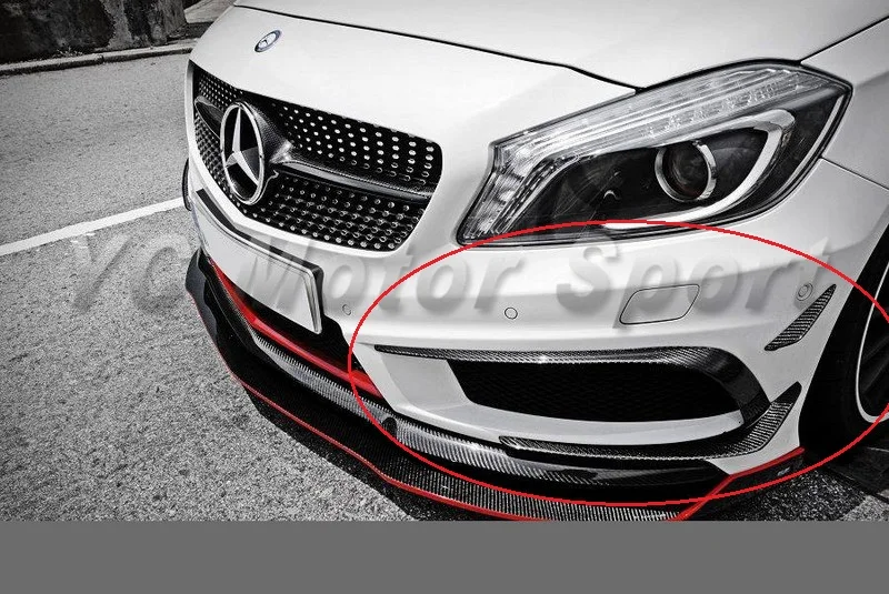 Автомобильные аксессуары из углеродного волокна RZ RZA 290 Стиль переднего бампера