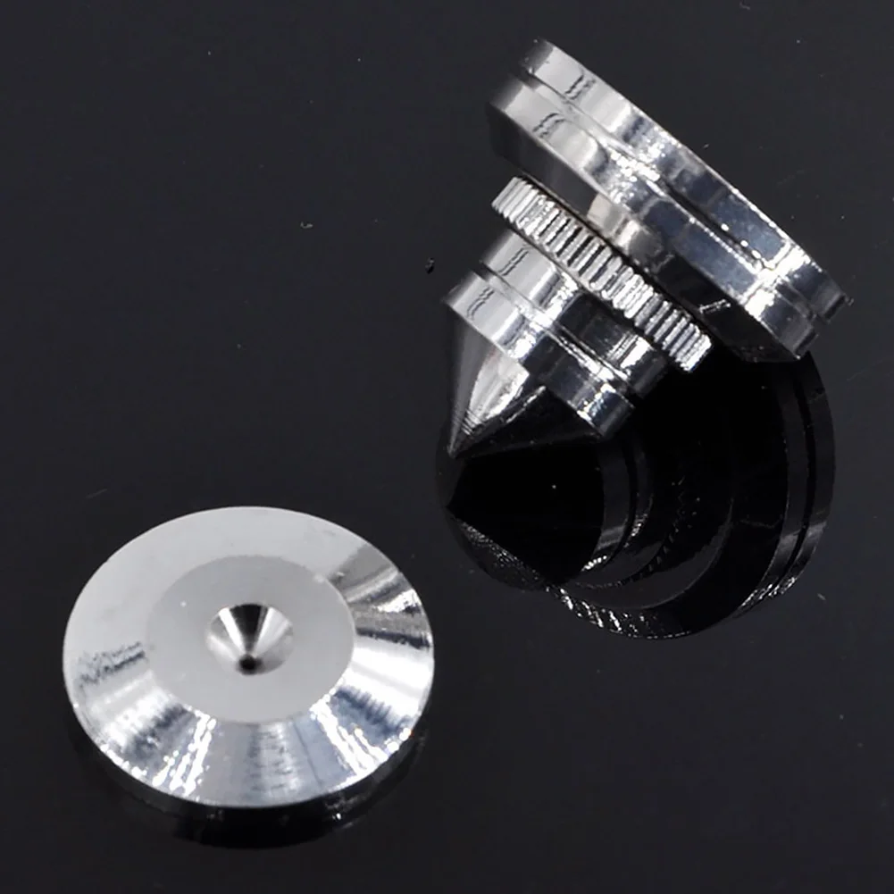 

Speaker Spikes DAC Anti Shock Brass Durable Easy Install CD Bile Machine Amplifier Foot Pad Silver Scratchproof Tools Stand