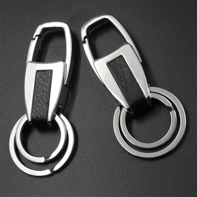 

2019 New Hot 1PC Men's Fashion Creative Metal Car Keyring Keychain Key Chain Ring Keyfob Gift Free Shipping&Wholesale