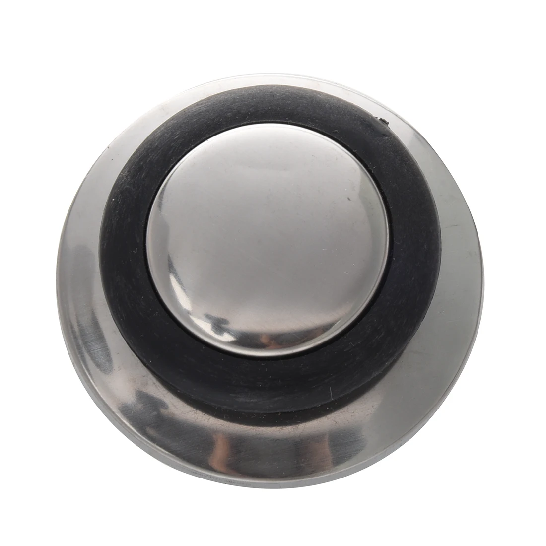 58 мм домашний диаметр Пластиковые обрабатывать Серебряный тон база горшок крышка ручка