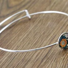 Высокое качество 2 шт 12 мм посеребренный браслет ручной работы базовый Браслет Пустые фурнитура установка кабошон камея L6-26