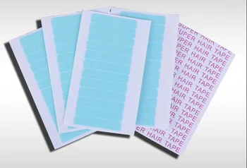 

Wholesale high quality Super tape glue Blue color double tape for skin hair weft ,can use for tape hair extension FREE SHIPPING