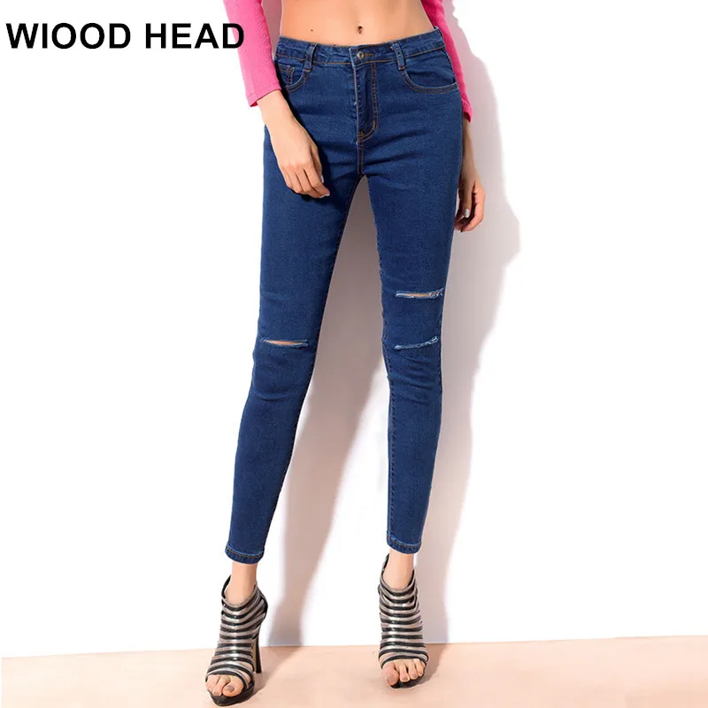 middle waist jeans