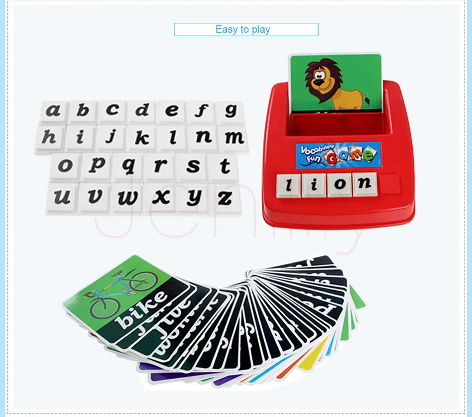 Новые английские слова из букв игрушки с буквами и цифрами для детей для раннего развития игры интерактивные головоломки игрушки