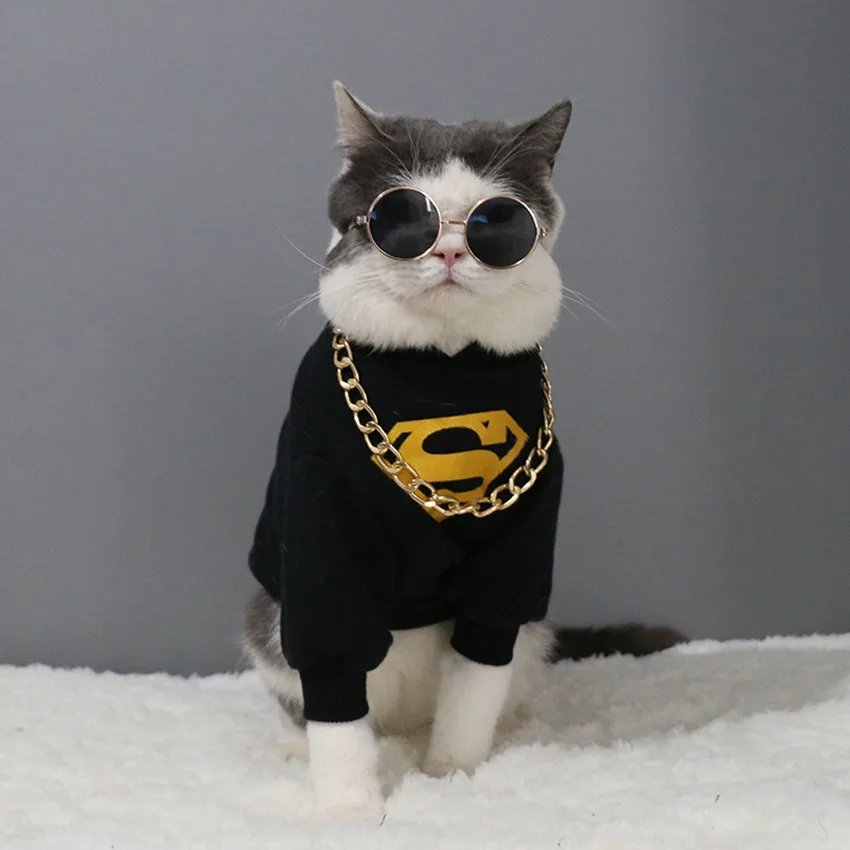 Pet Accessories Cat Dog Sunglasses UV Sun Glasses Eye Protection Wear Random Color Vacation Halloween Cool And Fashion