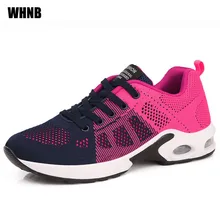 Спортивная обувь; женская дышащая нескользящая обувь на подушке; удобные легкие мягкие беговые кроссовки; женская повседневная обувь