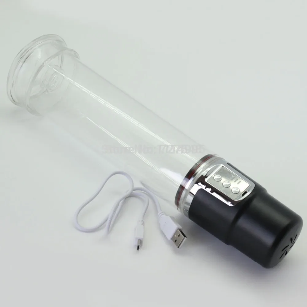  Bomba de aumento de pene eléctrica de carga USB bomba eléctrica de vacío para pene bomba eléctrica 