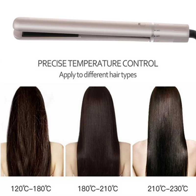 Hair Straightener Hair Styling Tools 2 In 1 Tourmaline Ceramic