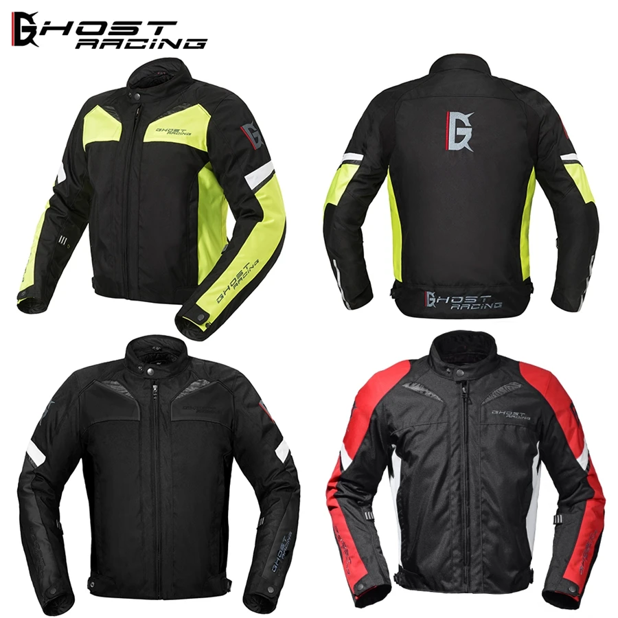 Envío libre 1 piezas nuevos hombres de la motocicleta Moto Bike Racing trajes ropa de montar armaduras con 5 piezas almohadillas