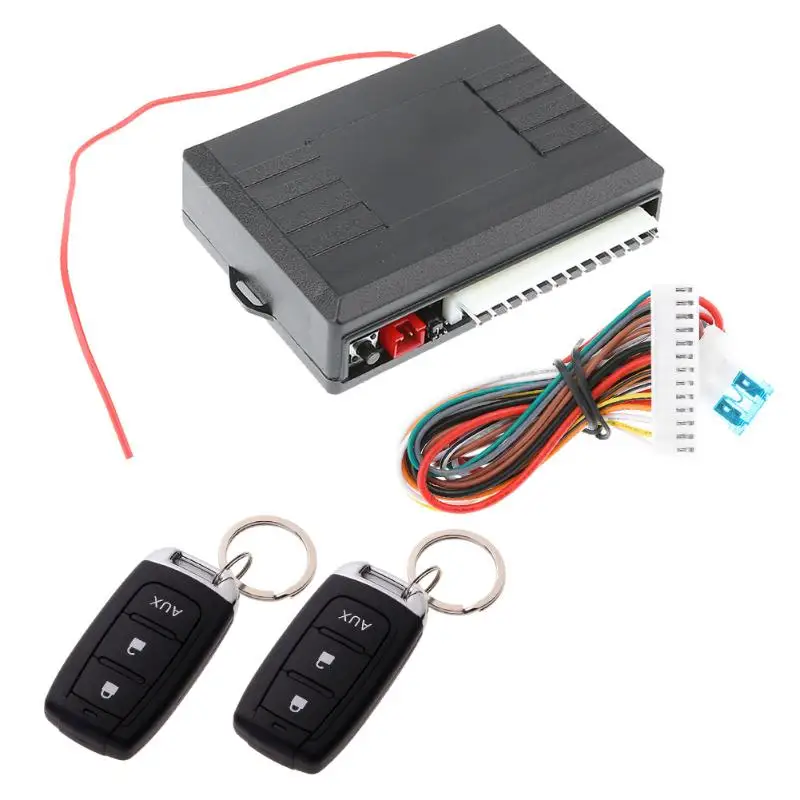 

Universal Car Remote Central Kit Door Locking Button Start Stop Keyless Entry Alarm System Automobile Remote Control Auto Engine