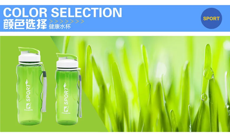 FANGCAN 720 мл бутылки для воды для прогулок красочные спортивные бутылки для воды