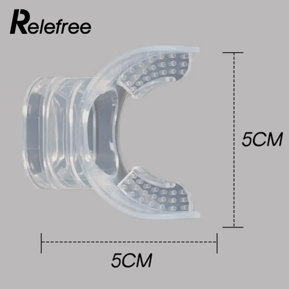 Прозрачный мягкий силикон Дайвинг трубки укус регулятор мундштука Лидер продаж