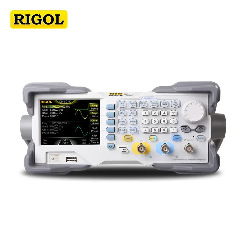 

RIGOL DG1022Z Function / arbitrary waveform generator 25MHz Frequency Generator 2 Channels