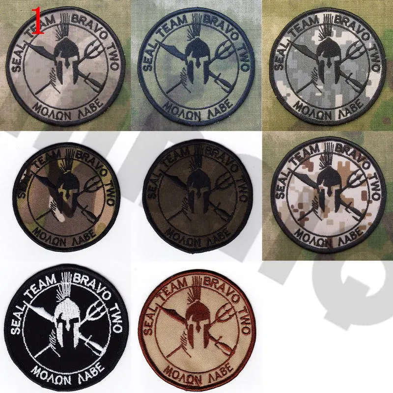 Вышитая нашивка DEVGRU NSWDG команда печати BRAVO TWO Sparta моральный дух | Дом и сад
