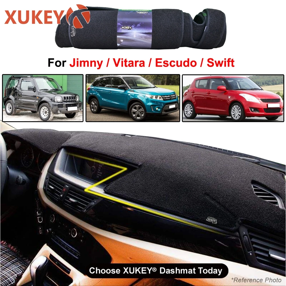 

Car Dash Mat Dashboard Cover Dashmat For Suzuki Jimny 1998 - 2017 Vitara Escudo 2015 - 2018 Swift Sport 2005 - 2010