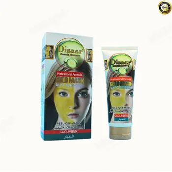 

DISAAR Cucumber Gold Mask Deep Cleansing Face Mask Tearing Style Resist Oily Skin Strawberry Nose Acne Remover Black Head Mask
