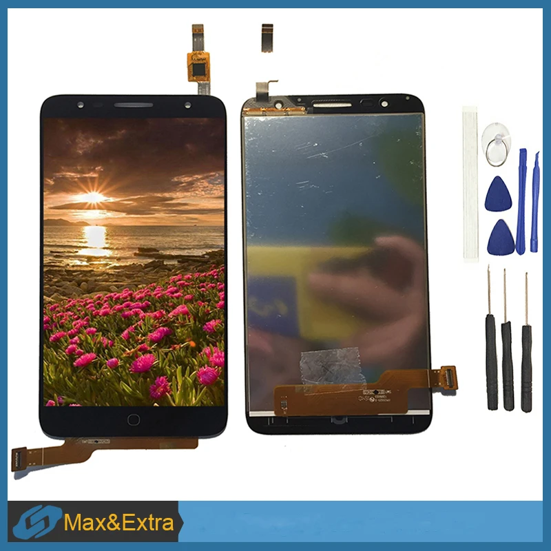 Одежда высшего качества для Alcatel Pop 4 Plus 5056D OT5056D OT5056 5056 5056A ЖК дисплей с сенсорный