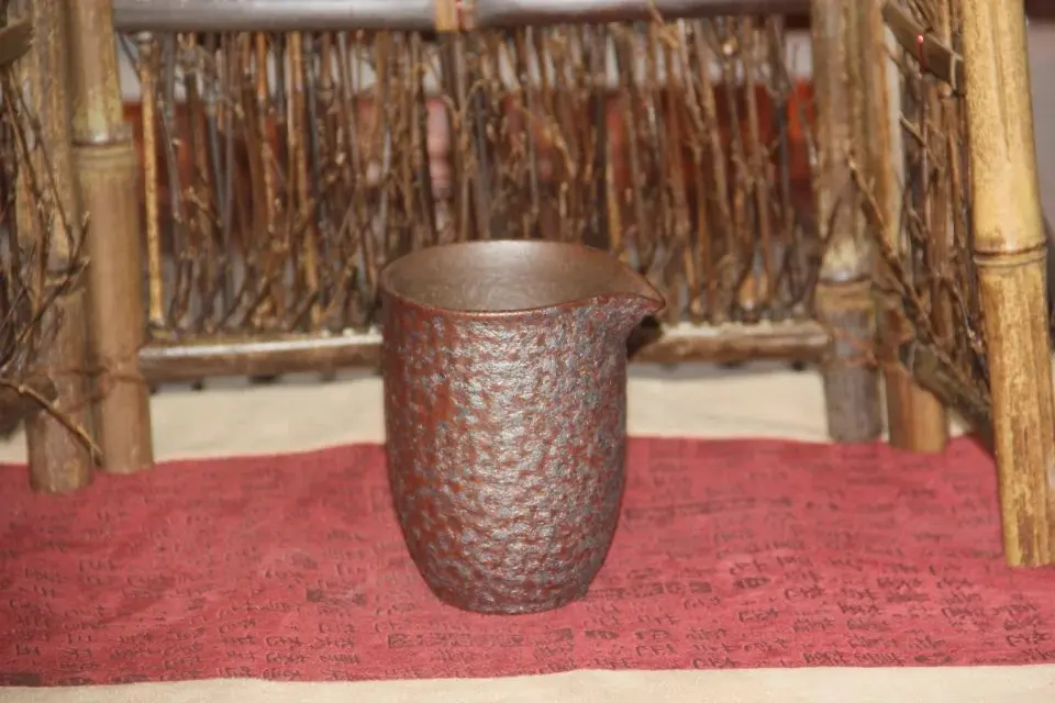 Cha hai Ретро дрова ярмарка чашки Тайвань руды грубая керамика чай море ржавый ручной пуэр чашки