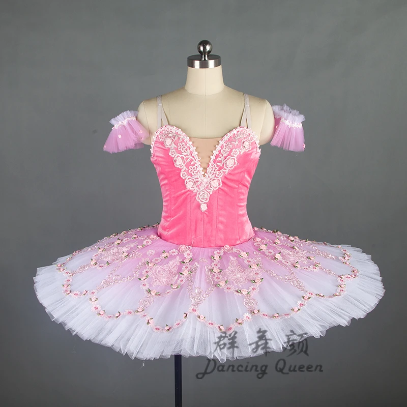 Pink Professional Ballet Tutu For Ballerina Romantic Ballet Dress