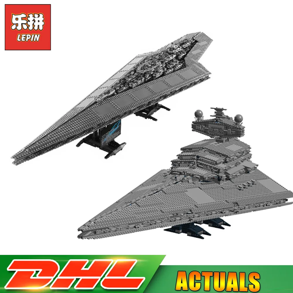 

Lepin 05027 05028 The Imperial Executor Super Star Destroyer Wars Starship Model Blocks 05077 Compatible LegoINGlys 10030 10221