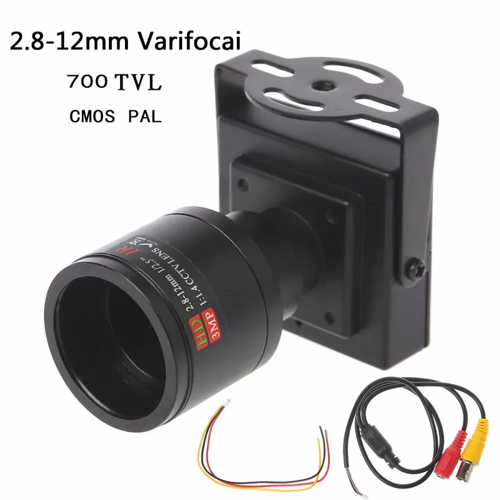 700TVL 2.8-12mm Lens Mini CCTV Camera For Security Surveillance Car Overtaking