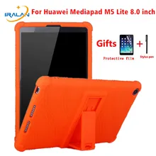 Силиконовый мягкий чехол на заднюю панель для huawei Mediapad M5 Lite, 8,0 дюймов, держатель для планшета, чехол-подставка для Honor 5, 8,0 дюймов, Honor pad 5, 8 дюймов, чехол+ ручка