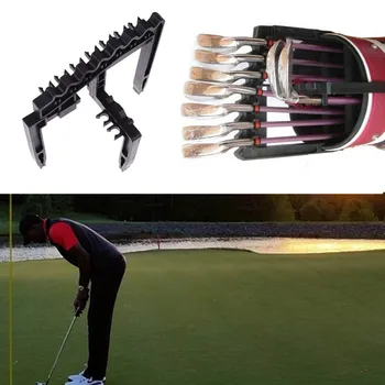 

9 Iron Club ABS Shafts Golf Holder Stacker Fits Any Size of Bags Organizer Golf Practice Accessories Fit Any Size of Bag