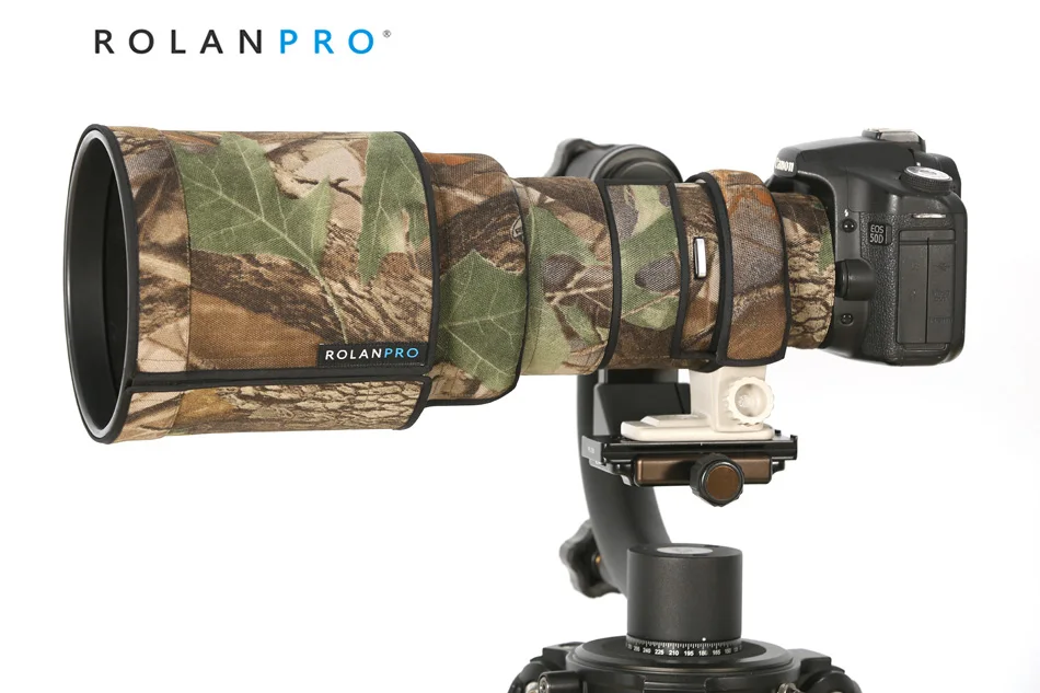 Линзы ROLANPRO камуфляжное покрытие от дождя для Canon EF 400 мм f/4 DO IS USM линзы SLR чехол