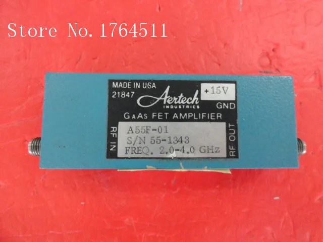 

[BELLA] AEITECH A55F-01 2-4GHz G:30dBm P:5dB supply 15V SMA amplifier