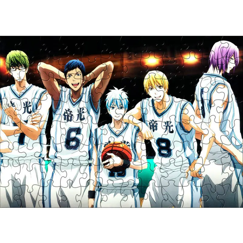

120pcs/box Kuroko No Basketball Anime Puzzles Toys Children Paper juguetes Jigsaw Puzzles toys for Kids brinquedos