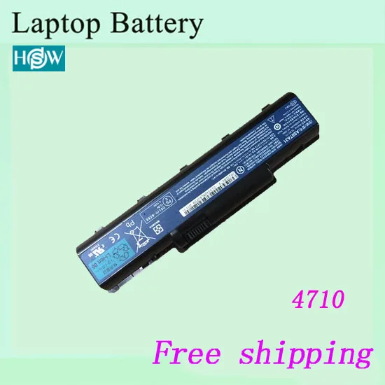 Free shipping 100% New Genuine Laptop Battery For ACER AS07A31 AS07A32 ...