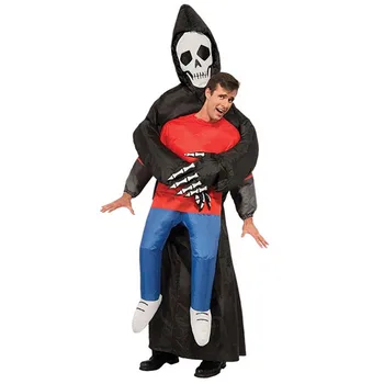 

Inflatable Death Ghosts Walking Doll Toy Halloween Party Wear Gift Adult Cosplay Party Spoof Props Costumes Inflatable Clothing
