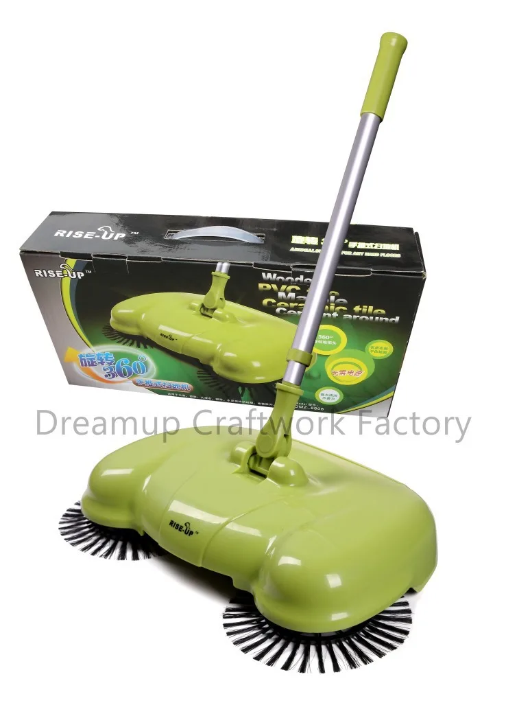 latest smart none electric vacuum cleaner broom besmirchers dustpan set