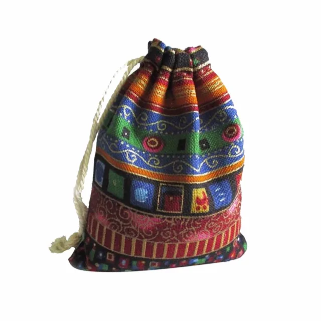 Buy 10Pcs Cotton Jewelry Bags 10Pcs Ethnic Gift Bags