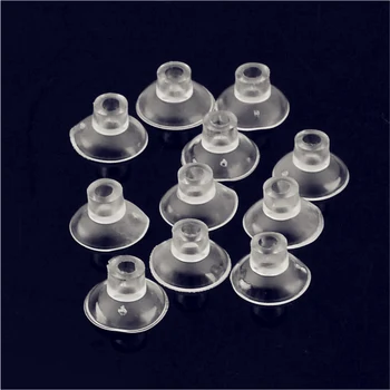 

20mm 10PCS/lot Home Storage Organization Transparent sucker Wall Hooks Hanger Kitchen Bathroom &toys hanger Suction Cup
