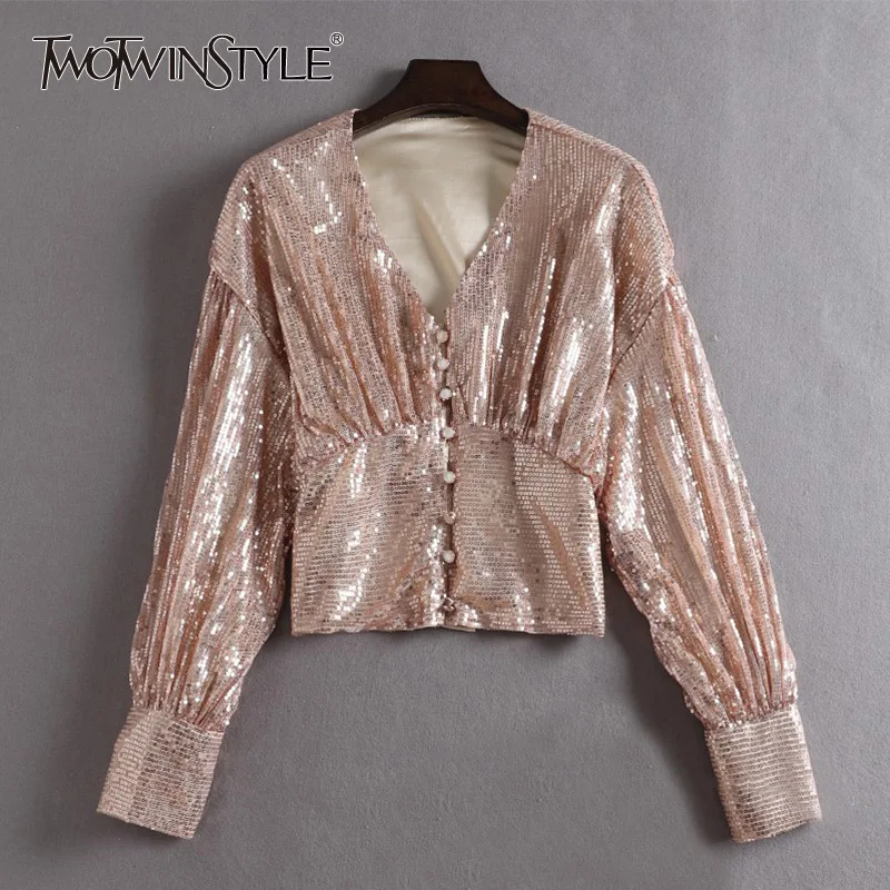 DOMODA Autumn Women Sequin Coat Green Bomber Long Sleeve