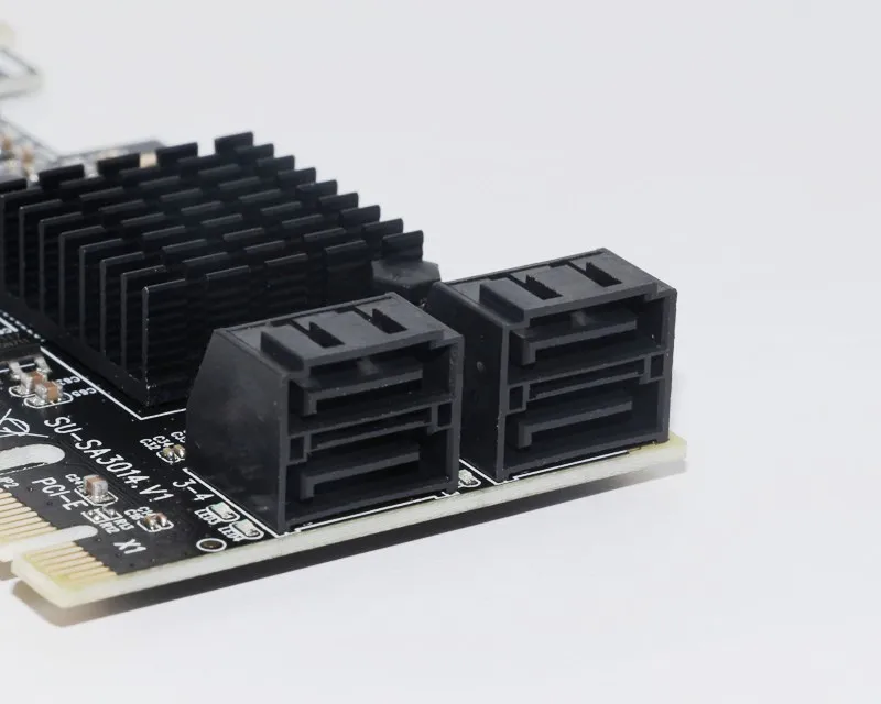 BTBcoin añadir en tarjetas PCI-E/PCIE SATA 3 PCI Express SATA controlador PCIE a SATA 3,0 adaptador de Hub de tarjeta 88SE9215 Chip para SSD y HDD