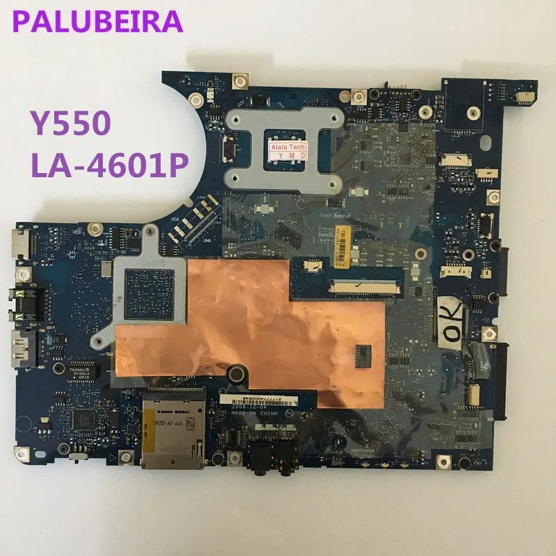 PALUBEIRA LA-4601P подходит для Lenovo Y550 материнская плата DDR3 с видеокартой чип