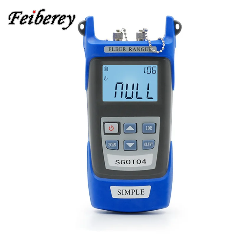 

Handheld Simple OTDR 60km Optical Fiber Ranger 1310/1550nm SM Mini OTDR Optical Cable Breakpoint Locator Fiber Ranger with VFL