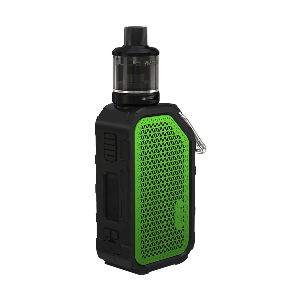 80 Вт WISMEC активный Bluetooth музыка TC комплект 2100 мАч батарея с 2 мл/3 мл Amor NSE атомайзер коробка Vape комплект vs Drag 2/shogun - Цвет: Зеленый