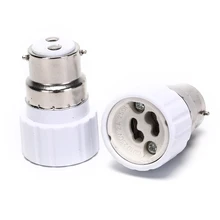 Тип светодиодный фонарь, адаптер лампа держатель противопожарные Материал для дома Light& Lighitng B22 к GU10 лампа конвертер лампы светильник в розетку Base