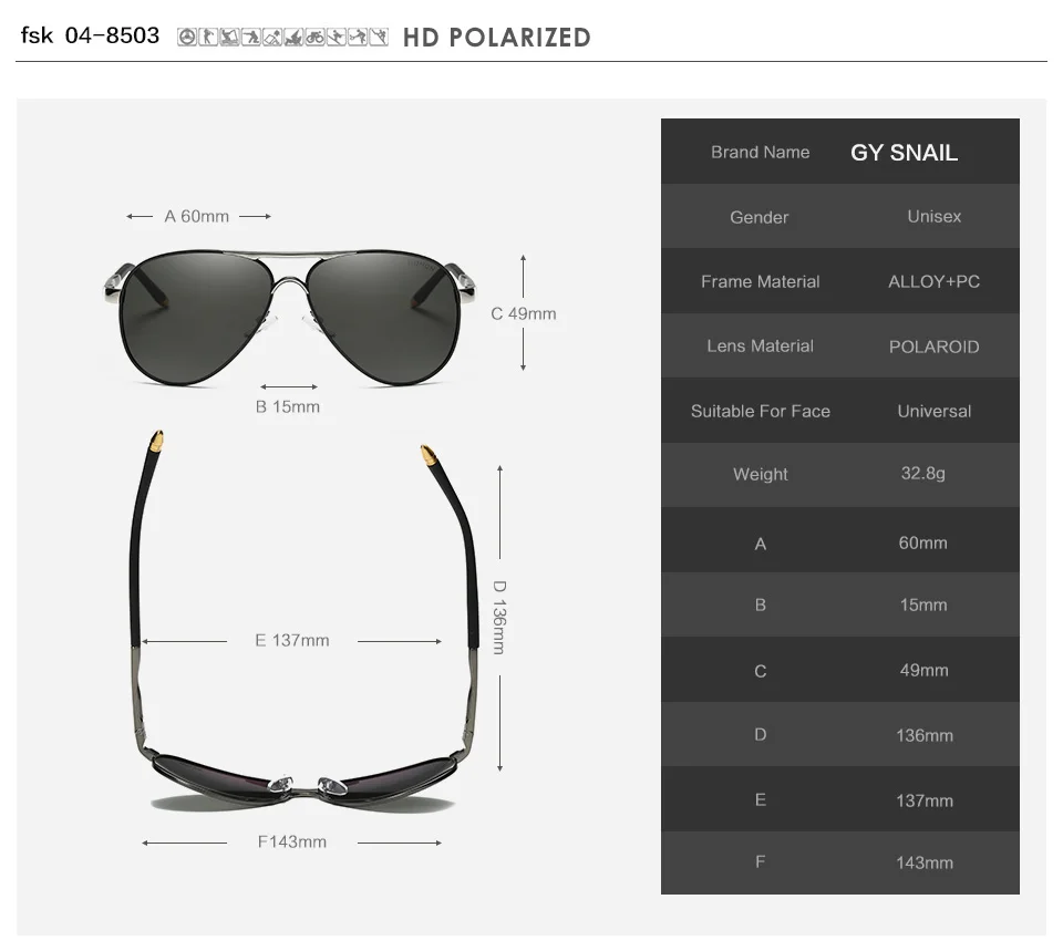 Бренд GYsnail, унисекс, солнцезащитные очки, мужские, поляризационные, зеркальные, солнцезащитные очки, женские, очки, металлические, пилот, солнцезащитные очки для мужчин, полицейский водитель