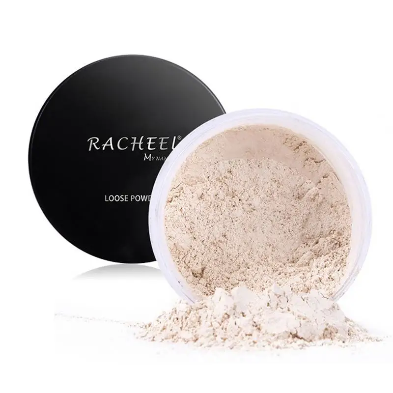 

RACHEEL Natural Loose Powder Controlling Oil Lasting Makeup Concealer Brighten Finishing Powder Beauty Cosmetic Product