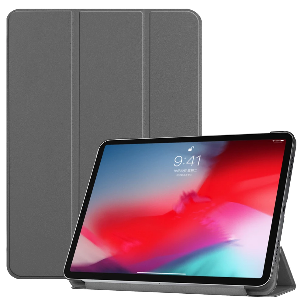 Чехол для нового IPad Pro 12,9 дюйма 2018, Kemile Ultra Slim Автоматическое выключение режима Бизнес Стенд Обложка для iPad Pro 12,9 дюйма 2018 tablet