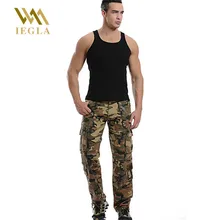 Брюки мужские камуфляжные мужские s военные брюки многокарманные хлопковые мужские брюки тактические повседневные военные камуфляжные штаны-карго мужские плюс