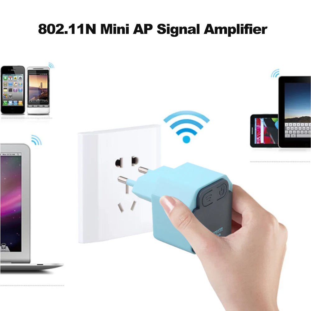 300 м WiFi расширитель диапазона сигнала беспроводной ретранслятор 802.11N Мини